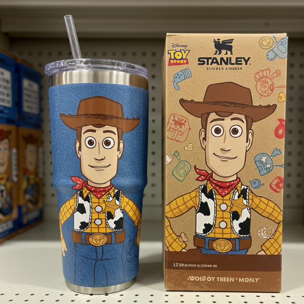 Garrafa Térmica Stanley + Woody – Oficial Disney
