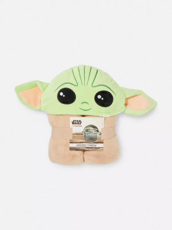 MANTA COM  CAPUZ BABY YODAH