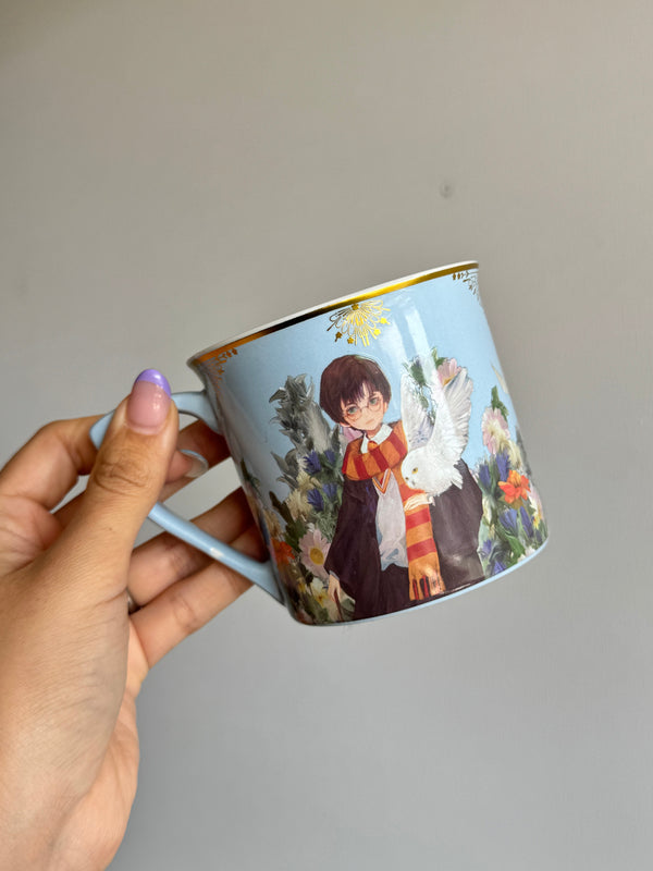 Caneca tipo anime de Tóquio Harry Potter e Animais