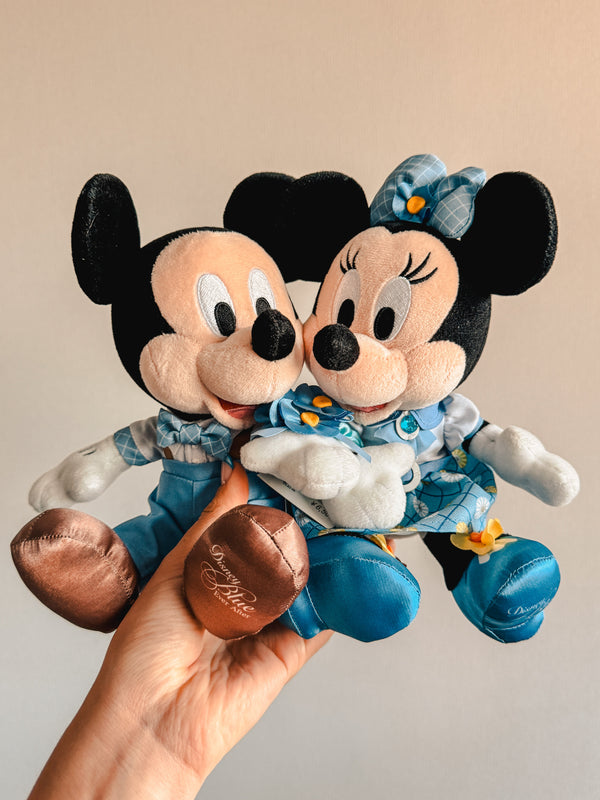 Pelúcia Mickey e Minnie Recém-Casados - Mundo Dreams
