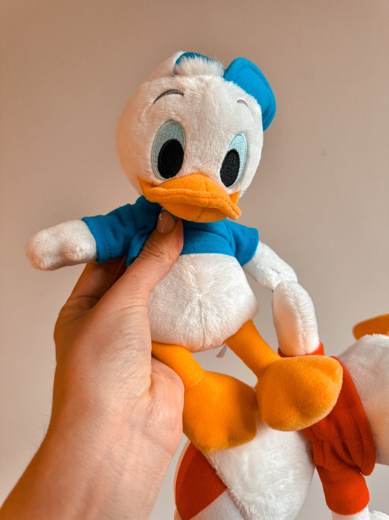 Conjunto de 3 brinquedos de pelúcia dos patos Huey, Dewey e Louise - Mundo Dreams