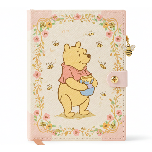 Agenda Paltada Ursinho Pooh – Produto Oficial