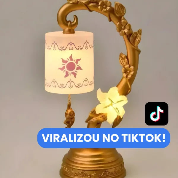 Luminária Rapunzel Enrolados – Oficial Disney