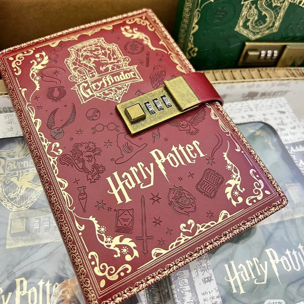 Agenda Paltada Com Senha Harry Potter – Produto Oficial