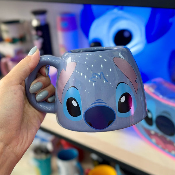 Caneca 3D Stitch – Produto Oficial Disney