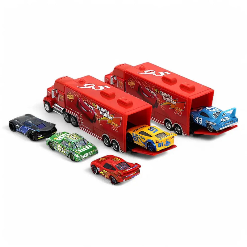 Kit 8 Miniaturas em Metal (Filme Carros) – Produto Oficial Disney