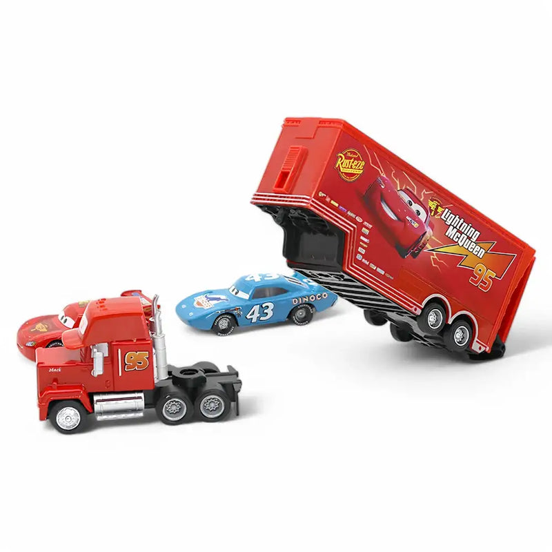 Kit 8 Miniaturas em Metal (Filme Carros) – Produto Oficial Disney